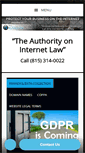 Mobile Screenshot of internetlegalattorney.com